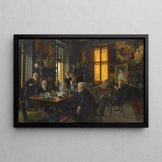 Hans Temple - Sitzung des Makartdenkmalkomitees im Makartzimmer des Palais Dumba.webp