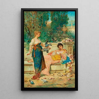 Hans Zatzka - Leisure hours.webp