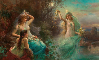 Hans Zatzka - Nymphs at Dawn.webp