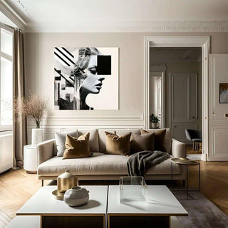 Harmonie Contrastée | Collage artistique