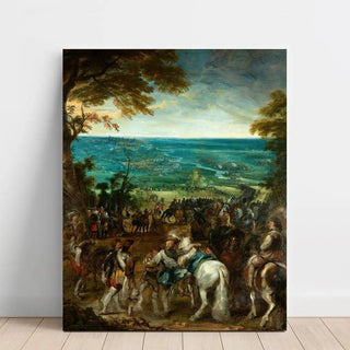 Henri IV au Siège d'Amiens en 1597 - Peter Paul Rubens | Reproduction Tableau Décoration murale affiche copie