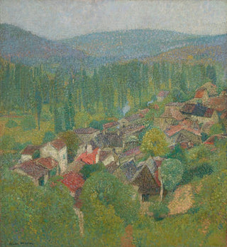 Henri Martin - Vue des toits de Labastide-du-Vert en été - Henri Martin