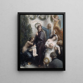 Henri FantinLatour - The Anniversary Homage to Hector Berlioz.webp