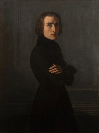 Henri Lehmann - Portrait de Franz Liszt 18111886 compositeur et pianiste.webp