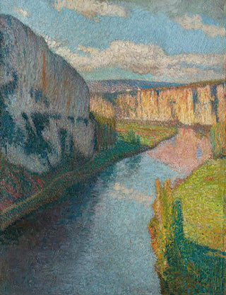 Henri Martin - La Valle du Lot prs de SaintCirqLapopie.webp