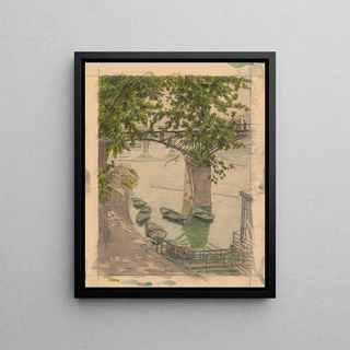 Henri Rivire - Paris Quai de Seine.webp