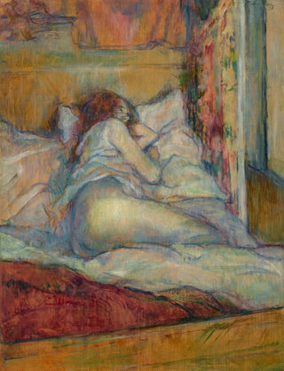 Henri de ToulouseLautrec - Le Lit.webp