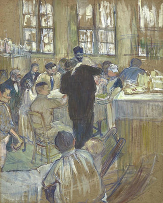 Henri de ToulouseLautrec - Une opration par le Docteur Pan lHpital International.webp