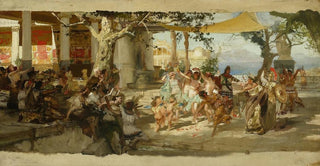 Henryk Siemiradzki - Sketch for Judgement of Paris.webp