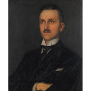 Herrenbildnis - Franz von Stuck | Reproduction Tableau Décoration murale affiche copie