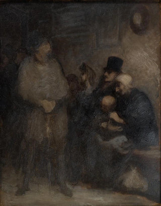 Honor Daumier - Une salle dattente The Waiting Room.webp