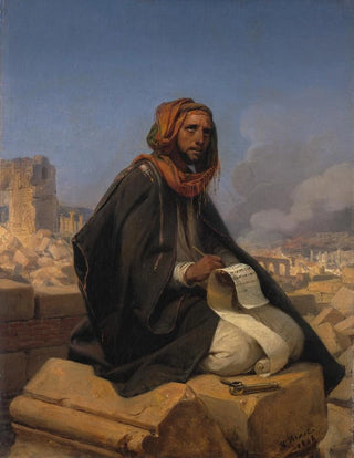 Horace Vernet - Jeremiah on the ruins of Jerusalem.webp