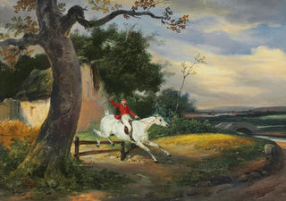 Horace Vernet - Over the Fence.webp