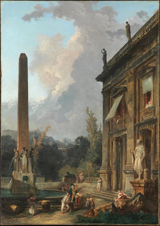 Hubert Robert - Wandering Minstrels.webp