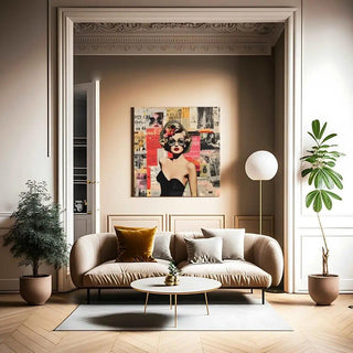 Icône Rétro | Collage artistique