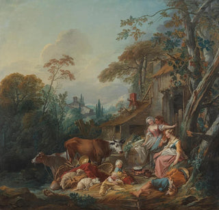 Idylle rurale - François Boucher