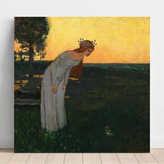 Il était une fois - Franz von Stuck | Reproduction Tableau Décoration murale affiche copie