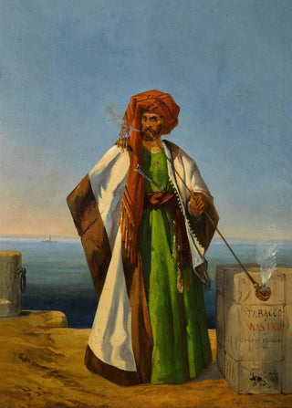 Ippolito Caffi - The Tobacco Merchant.webp