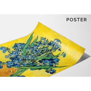 Iris - Vincent van Gogh | Reproduction Tableau Décoration murale affiche copie
