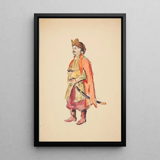 Ivan Ivanec - Studium postaci szlachcica z karabel.webp