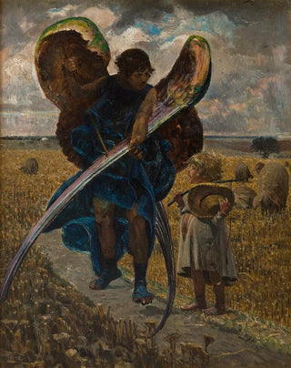Jacek Malczewski - Following the Angel Triptych Central Part.webp