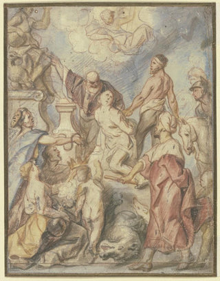 Jacob Jordaens - Martyrium des Heiligen Quirinus von Malmdy.webp