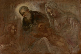 Jacopo Tintoretto - The Holy Family with the Young Saint John the Baptist.webp
