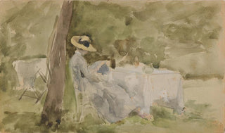 James Abbott McNeill Whistler - Breakfast in the Garden.webp