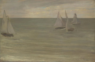 James Abbott McNeill Whistler - Trouville Grey and Green the Silver Sea.webp