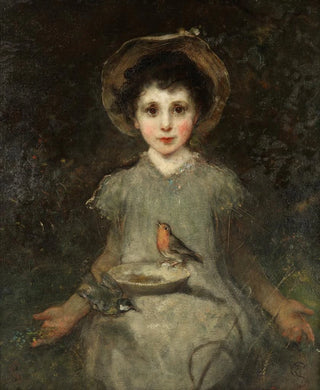 James Sant - Portrait of a young girl.webp