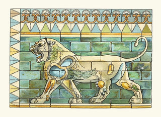 James Ward - Portion of the Lions Frieze ffrom the Ancient Persian Palace at Susa.webp
