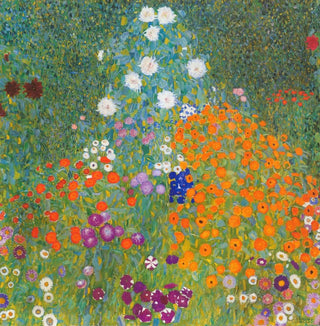 Jardin de cottage avec des tournesols - Gustav Klimt