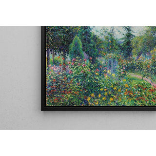 Jardin et Poulailler chez Octave Mirbeau, Les Damps - Camille Pissarro | Reproduction Tableau Décoration murale affiche copie