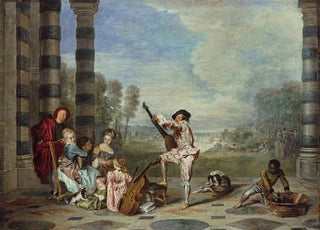 JeanAntoine Watteau - Les Charmes de la vie The Attractions of Life.webp