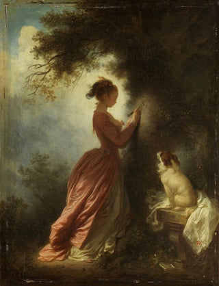 JeanHonor Fragonard - Le chiffre damour The Souvenir.webp