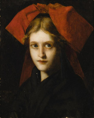 JeanJacques Henner - Alsatian young woman.webp