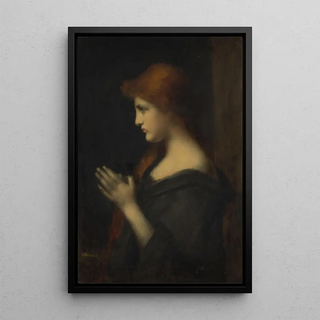 JeanJacques Henner - Young Woman Praying.webp
