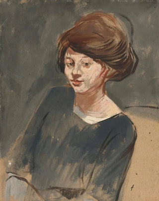 JeanLouis Forain - Portrait Of A Woman.webp
