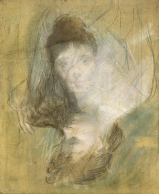 JeanLouis Forain - Sketch of a Woman.webp