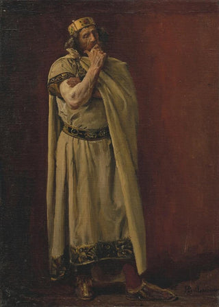 JeanPaul Laurens - tude de Mrovingien histoire dHilprik.webp