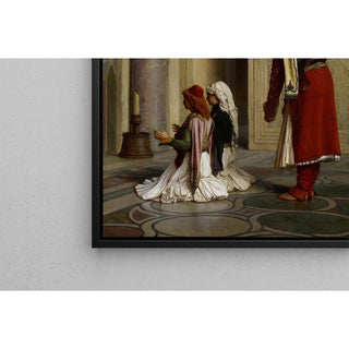 Jeunes Grecs dans la mosquée - Jean-Léon Gérôme | Reproduction Tableau Décoration murale affiche copie