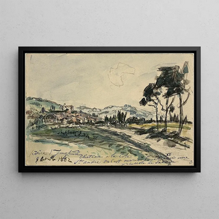 Johan Barthold Jongkind - Chateau Cote Saint Andre.webp