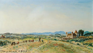 Johan Barthold Jongkind - Le Chateau De VirieuSurBourbre Isere.webp