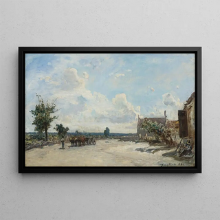 Johan Barthold Jongkind - Rue SaintParizeLeChtel Prs De Nevers.webp