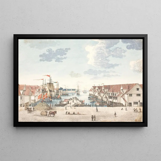 Johan Christian Dahl - Brygge i Bergen.webp