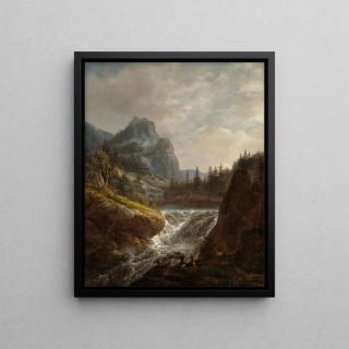 Johan Christian Dahl - Norwegian Landscape.webp