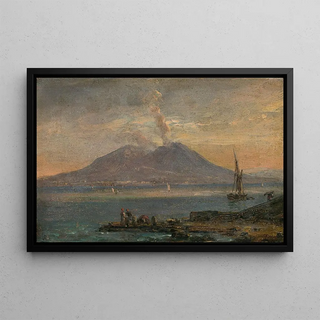 Johan Christian Dahl - Vesuvius seen from Posillipo.webp