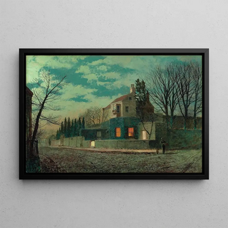 John Atkinson Grimshaw - Yew Court Scalby.webp