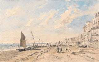 John Constable - Brighton Beach Looking West.webp