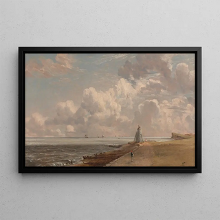 John Constable - Harwich The Low Lighthouse and Beacon Hill.webp